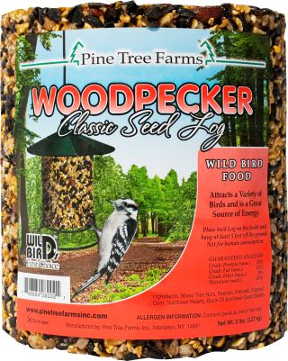 woodpecker seed log large